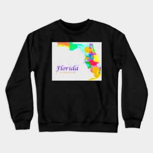 Florida The Sunshine State Crewneck Sweatshirt